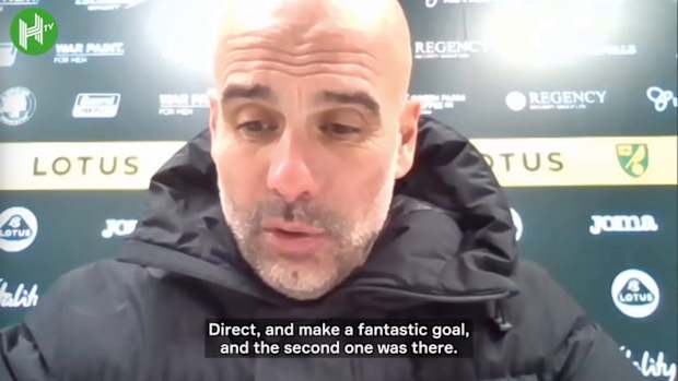 Pep pleased with Sterling and Fernandinho